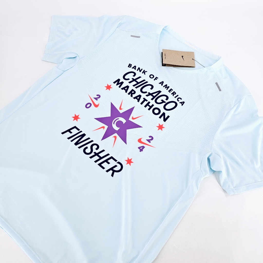 Nike Running Dri-Fit Bank Of America Chicago Marathon Finisher 2024 Men's Top